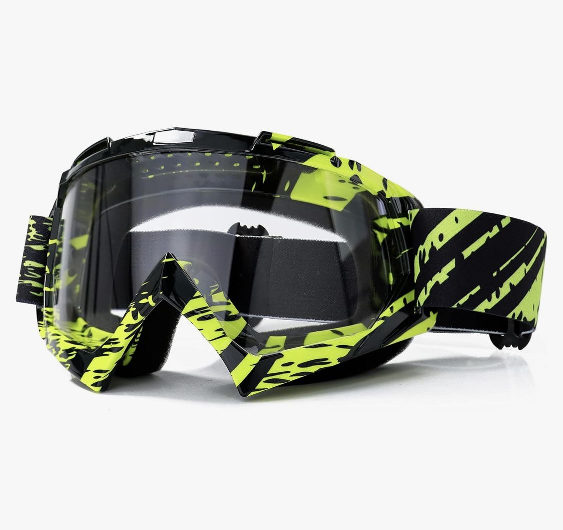 FMY Goggles - Black &amp; Green
