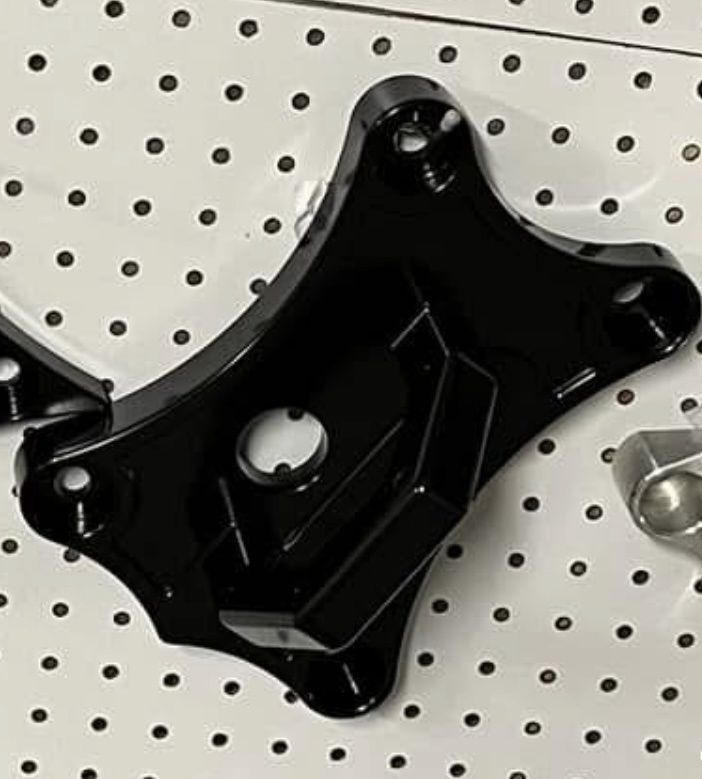 ORB Billet Radius Plate/ Pull Plate with Knuckles - Pro R/ Turbo R/ Pro S - Black