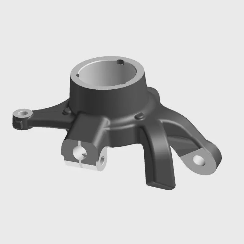 Knuckle, Front Left - Machined (5142196)