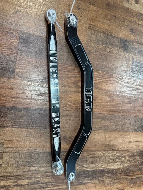 ORB Radius Rod Set - Pro XP- Black &amp; Machined