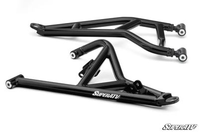 RZR XP TURBO High Clearance 1.5&quot; Forward A-Arms (Black/ no ball joint)