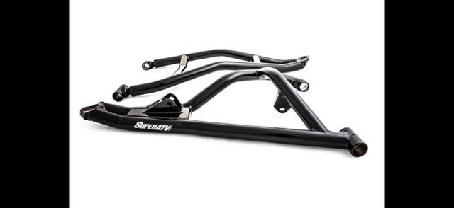 Polaris RZR Turbo S High Clearance 1.5&quot; Forward A-Arms (Black)