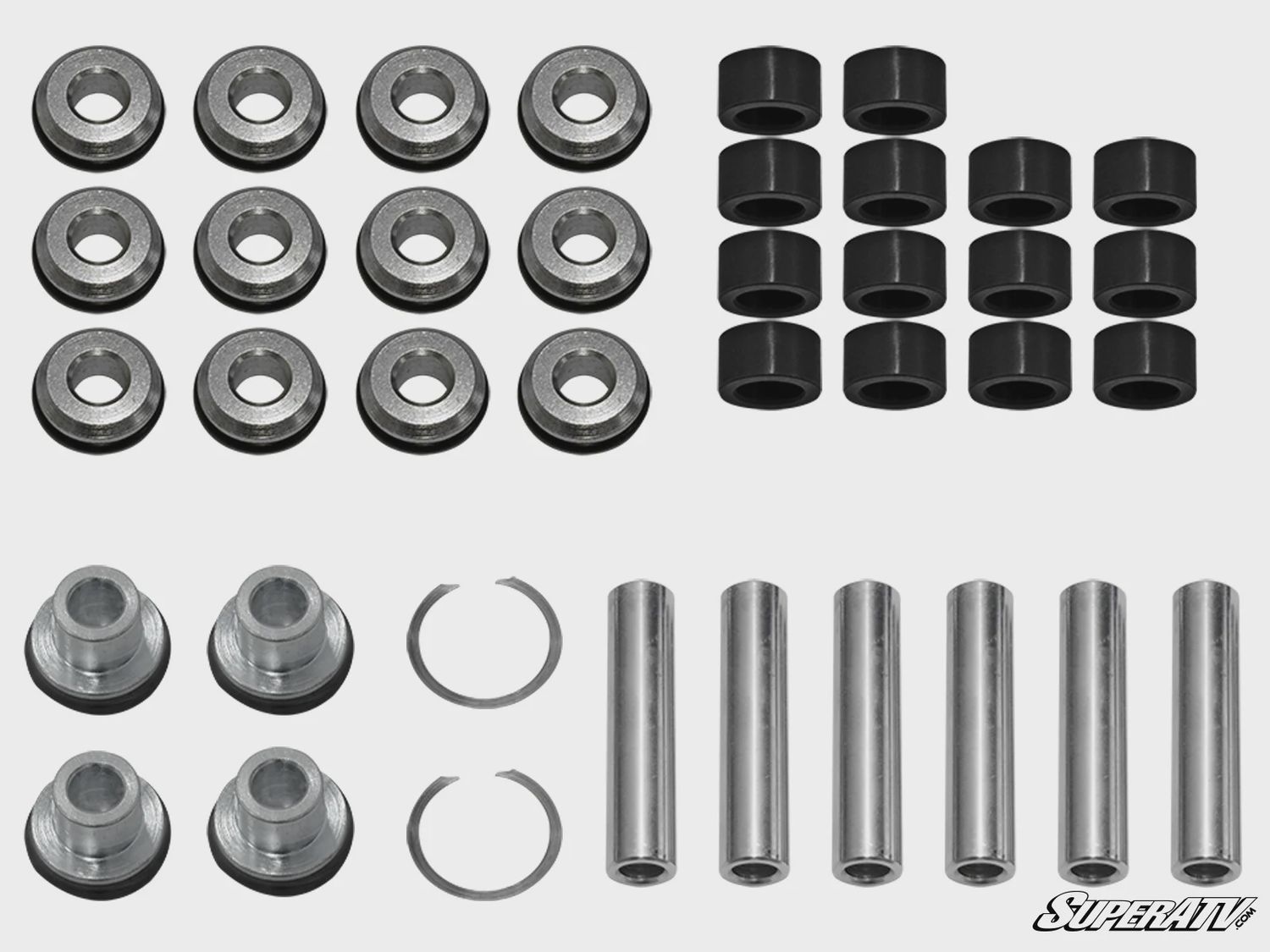 Polaris RZR XP 1000 A-Arm Bushings (UHMW, OEM A-arm style, Style A)