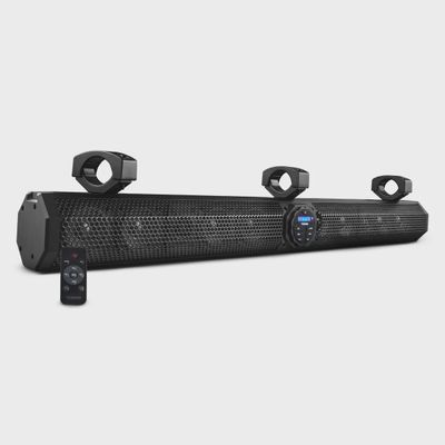 37&quot; Marine Amplified with Bluetooth Sound Bar Speaker System 10 Speakers 1200 Watts