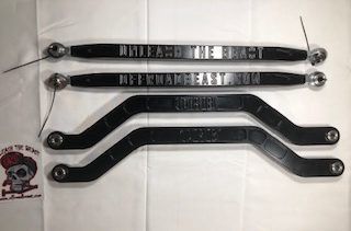 ORB Radius Rod Set 1K/Turbo - Black &amp; Machined