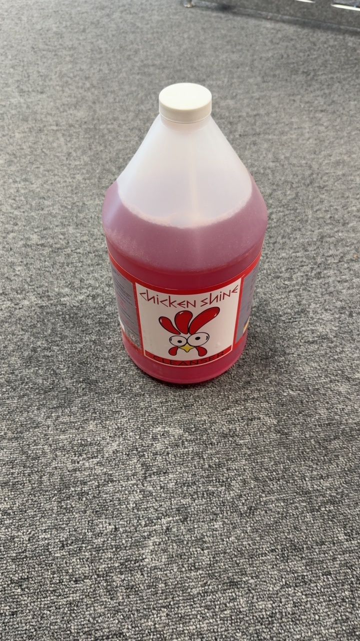 Chicken Shine Off-Road Cleanser (The Red One) - Gallon size