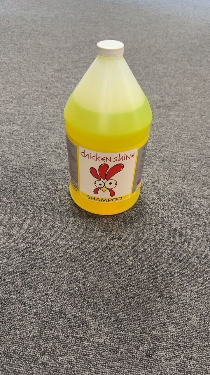 Chicken Shine Shampoo (For the Foam Cannon- The Yellow One) - Gallon size