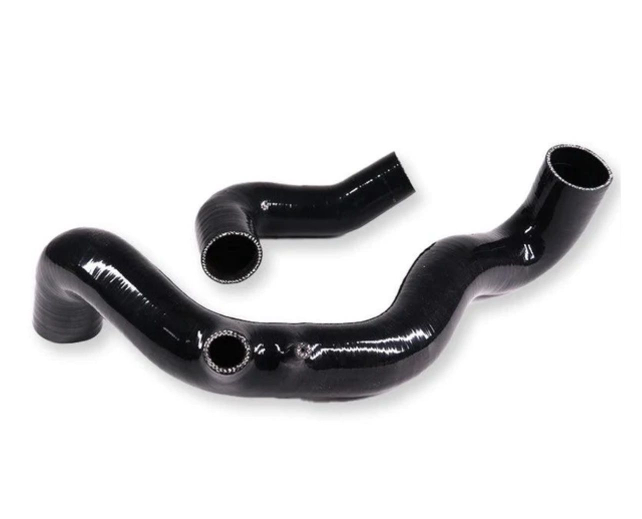 RPM Silicone Charge Tube Kit - Can Am Maverick X3  (2020+ RR &amp; R Turbo), color: black