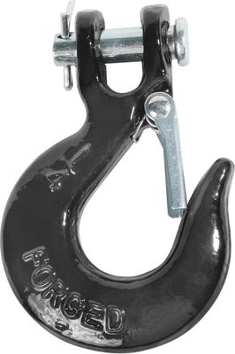 Winch Hook - 1.4" Clevis Slip Hook with Safety Latch