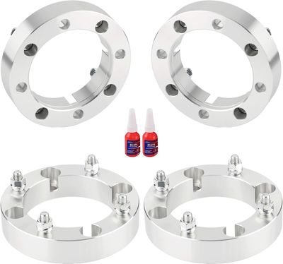 4x156 ATV Wheel Spacers - 1.5'' with M12x1.5 Studs & 131mm Center Bore