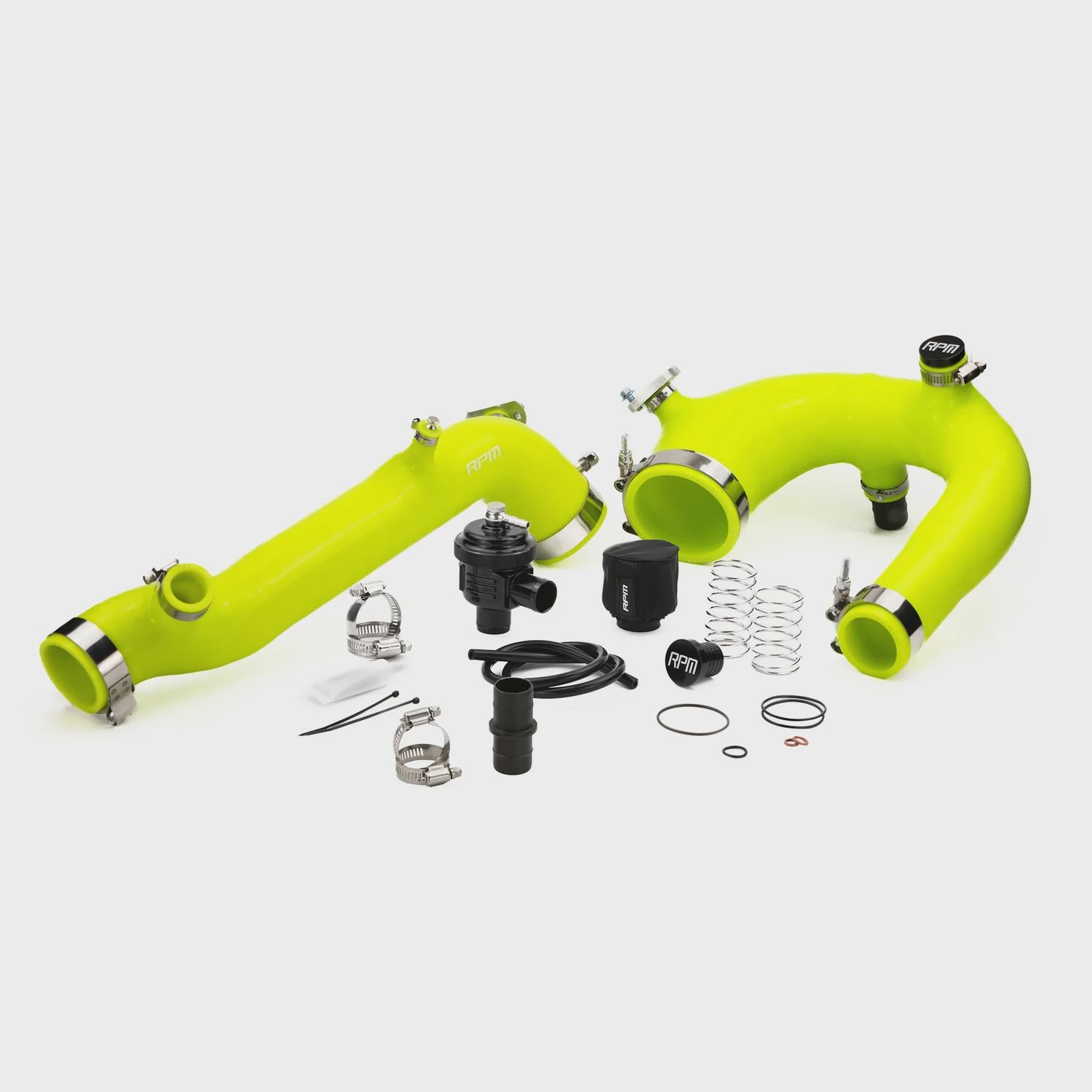 RPM Silicone Intake &amp; Charge Tube with BOV set (Green)