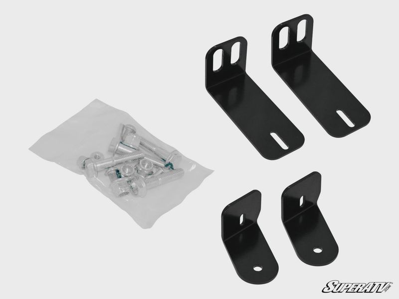 Polaris RZR  30" Light Bar Mounting Brackey - Flush to Hood