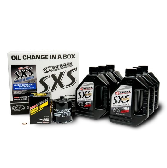 5w-50 (MAXIMA) FULL SYNTHETIC OIL CHANGE KIT PRO R