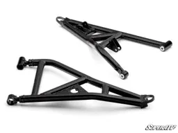 Polaris RZR XP 1.5" Forward Offset A-Arms (Black, Standard Duty ball joints)