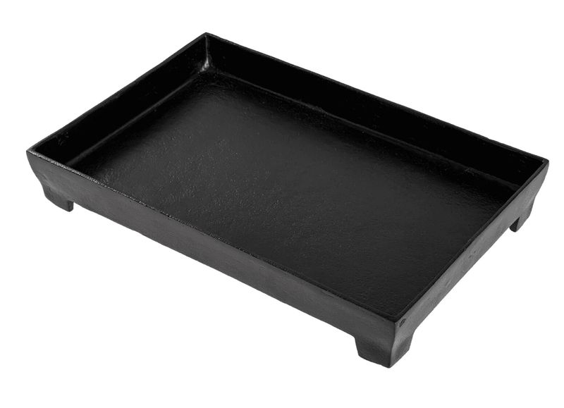 Footed Tray- black