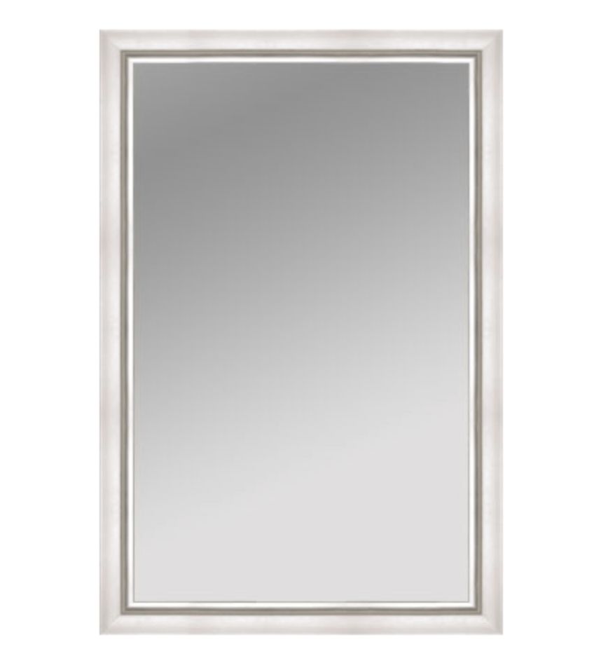 Silver Framed Mirror