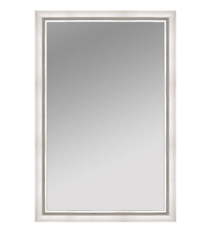 Silver Framed Mirror