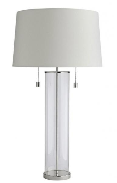 Savannah table lamp- Polished Nickel or Bronze