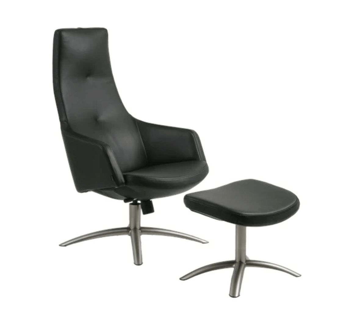Joy High Chair & Ottoman Set