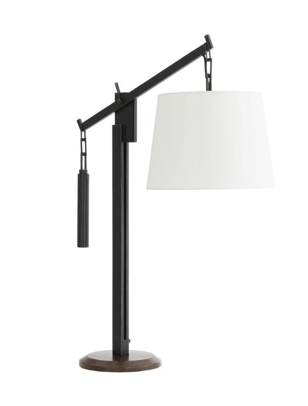 Counterweight table lamp