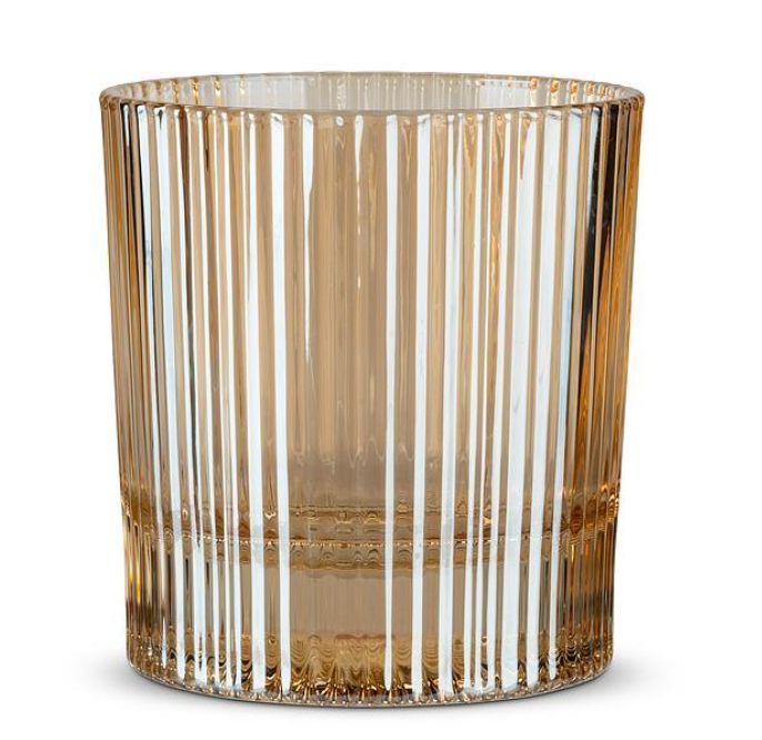 Vertical Optic tumbler glasses, set of 6