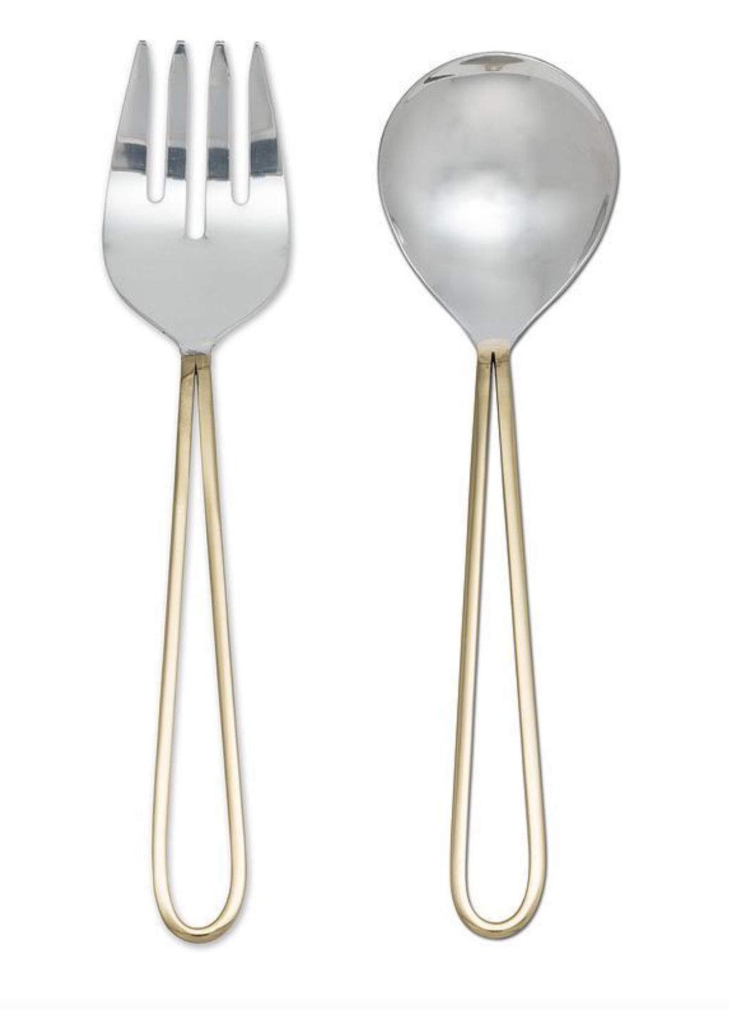 Loop, salad server set