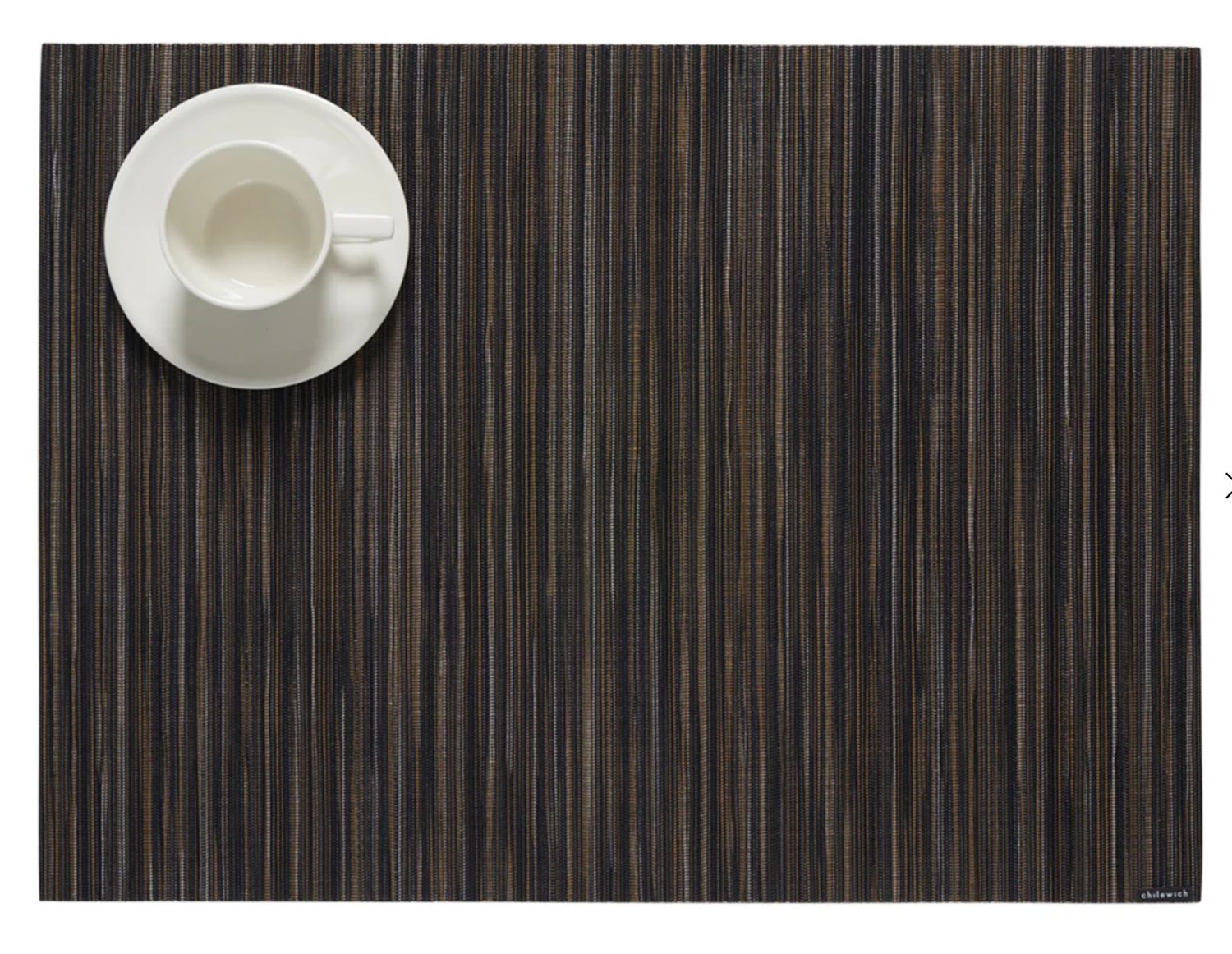 Chilewich, Ribweave placemat, col. Tiger Eye Chilewich, Ribweave placemat, col. Tiger Eye