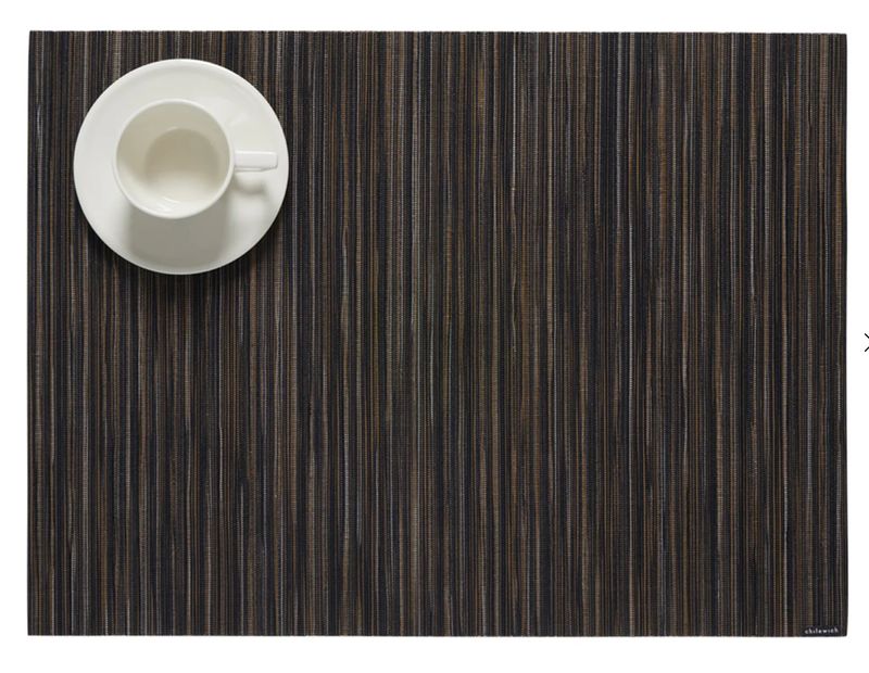Chilewich, Ribweave placemat, col. Tiger Eye