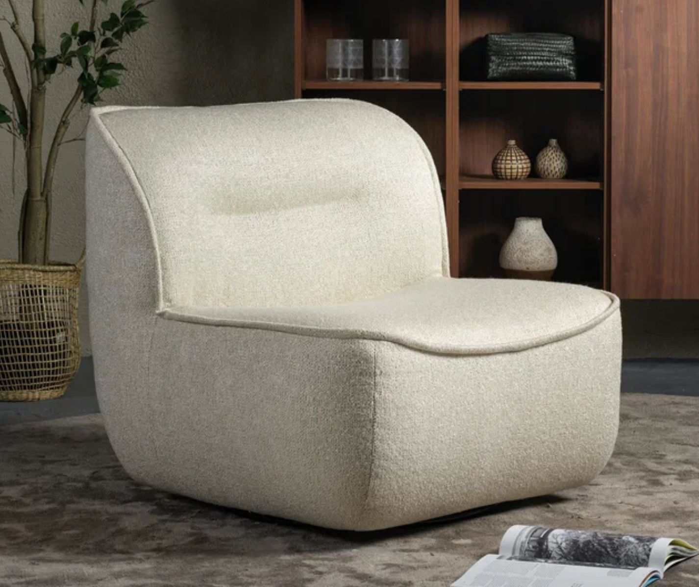 Gorm armchair - Peri Cream