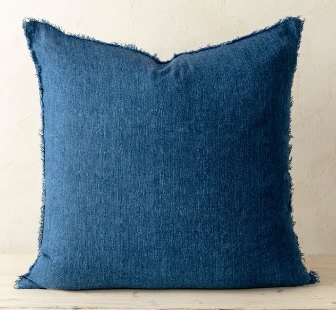 Lina Linen Cobalt pillow