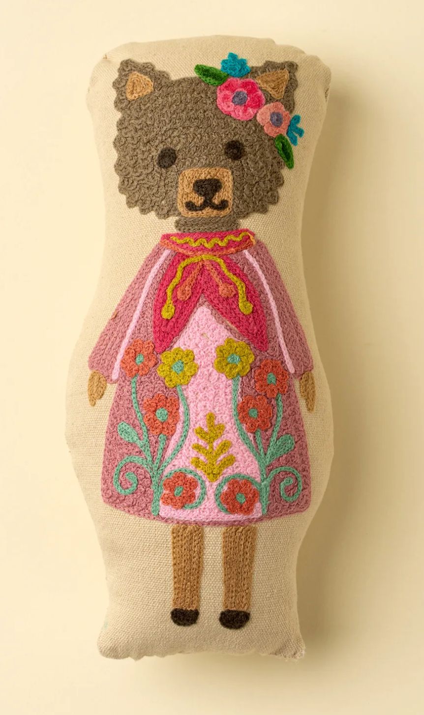 Embroidered bear
