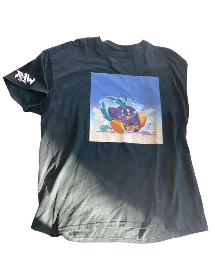 RR Kirby Tee shirt, Color: Black, Size: Large