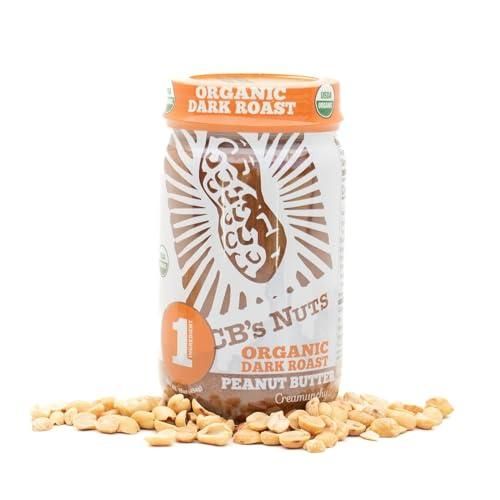CB ' S Nuts Organic Dark Roasted Creamunchy Peanut Butter