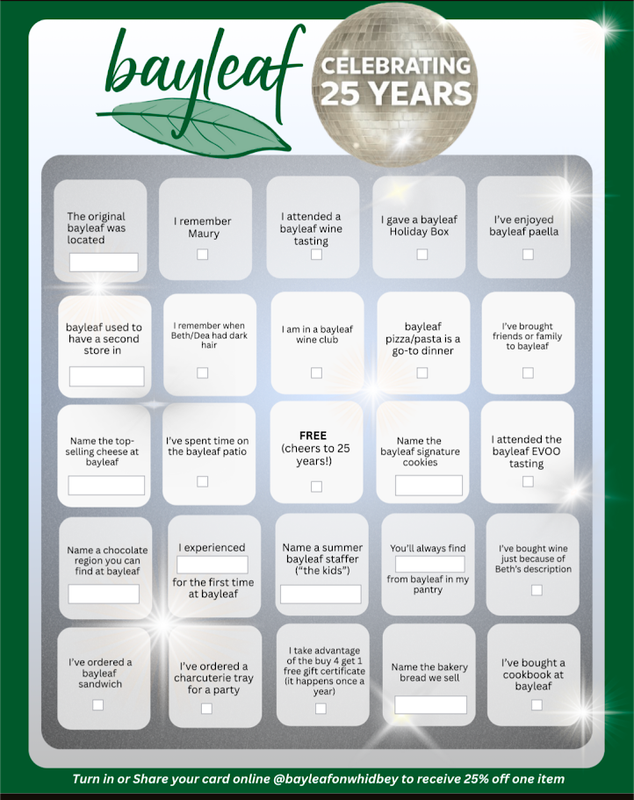 bayleaf Bingo!