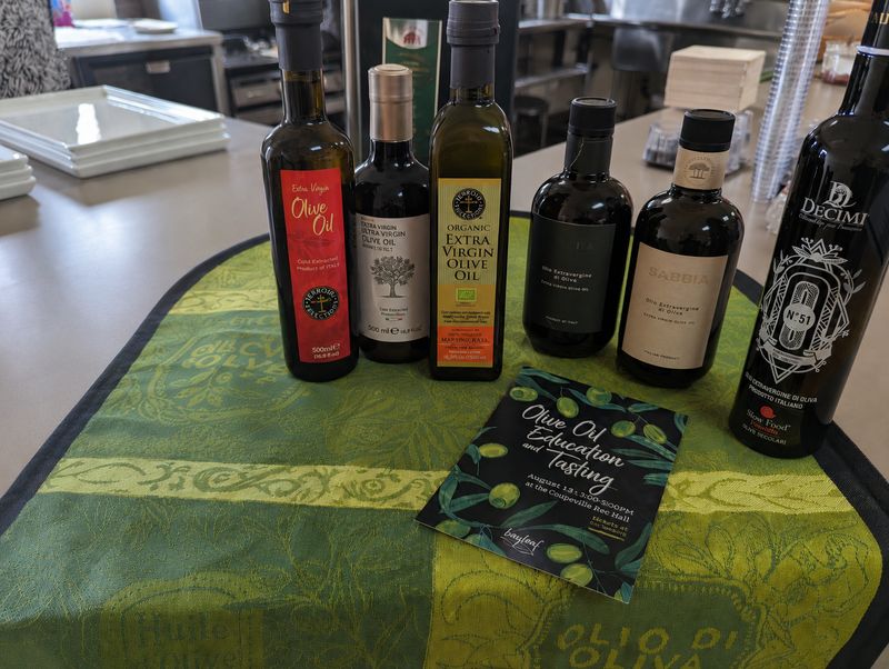 EVOO Tasting Event