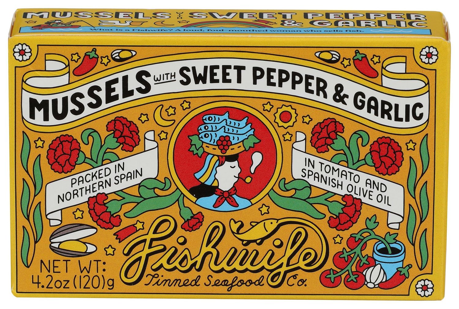 Fishwife Mussels with Sweet Peppers & Garlic