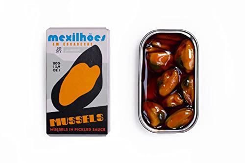 Spanish Mussels Canned in Pickled Sauce