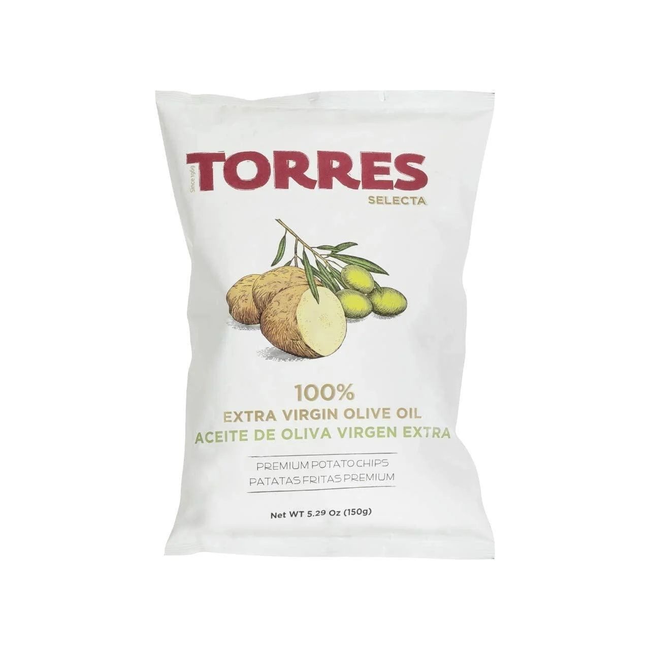 Torres Extra Virgin Olive Oil Potato Crisps