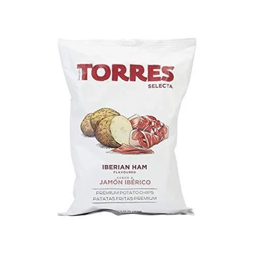 Torres Selecta Spanish Ibérico Ham Potato Crisps