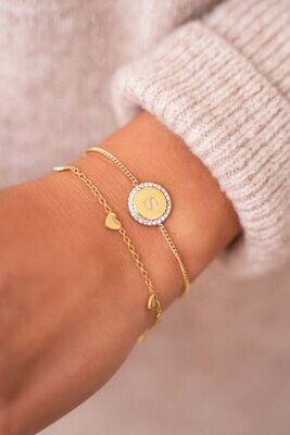 My Jewellery Bracelet hearts Goud