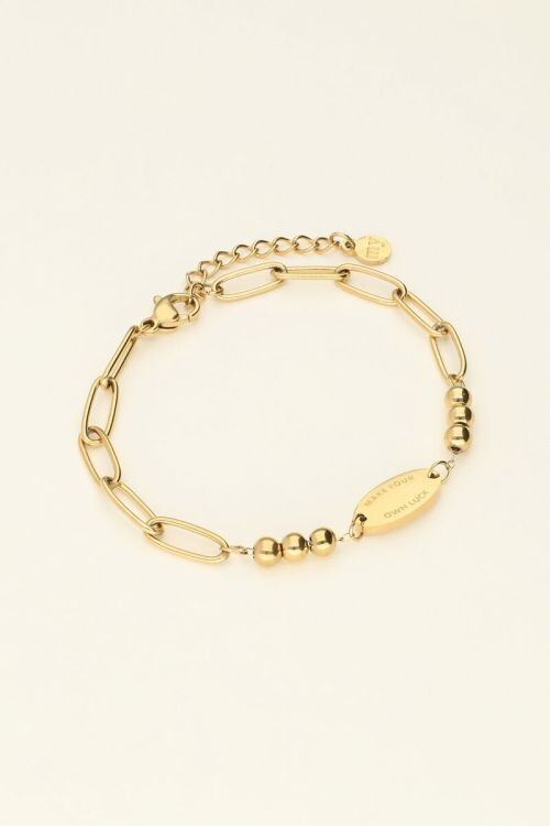 My Jewellery Bracelet luck Goud, Size: OS