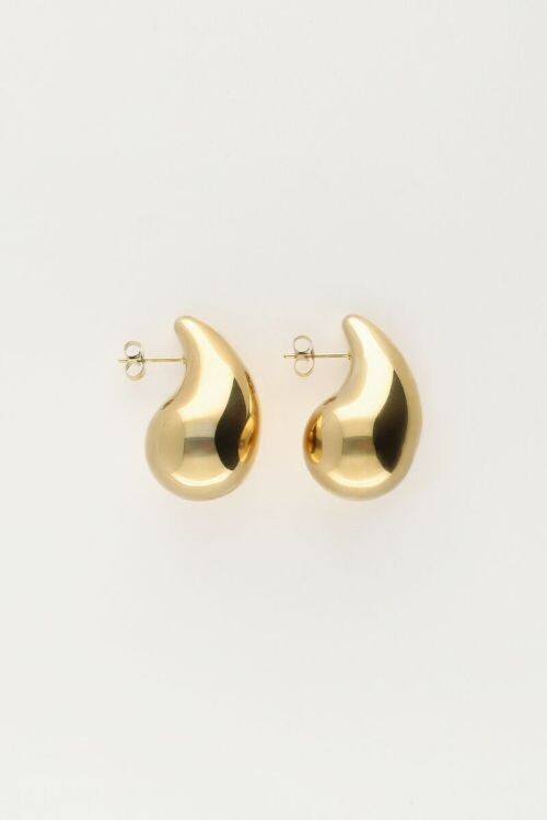 My Jewellery Earrings drop medium Goud, Size: OS