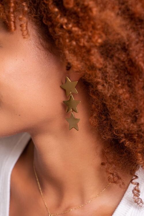 My Jewellery Earrings statement stars Goud