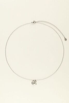 My Jewellery Ketting hartjes slot &amp; sleutel Zilver
