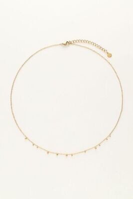 My Jewellery Necklace mini dots Goud