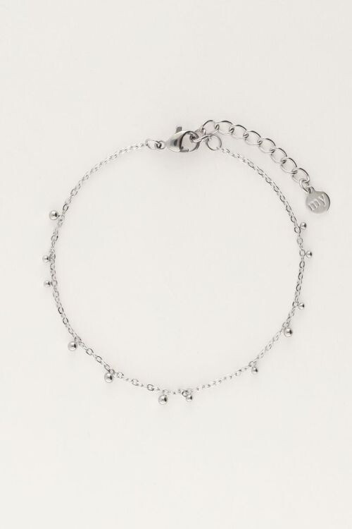 My Jewellery Bracelet mini dots Zilver, Size: OS