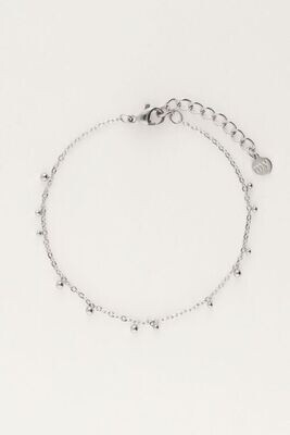 My Jewellery Bracelet mini dots Zilver