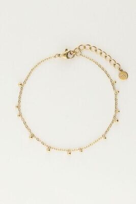 My Jewellery Bracelet mini dots Goud