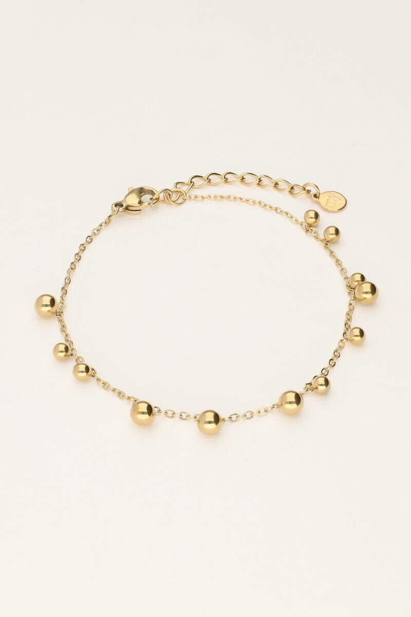 My Jewellery Bracelet dots Goud, Size: OS