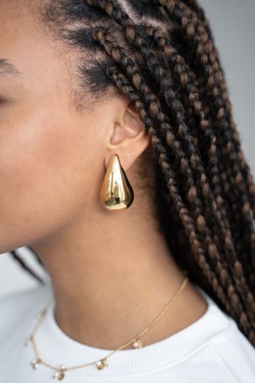 My Jewellery Earring drop big Goud